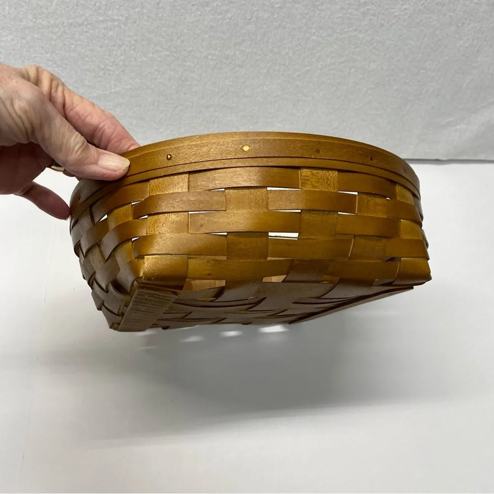 Heritage Mint Ltd. Canadian Maple Woven Basket 10 inch Organization Home Decor